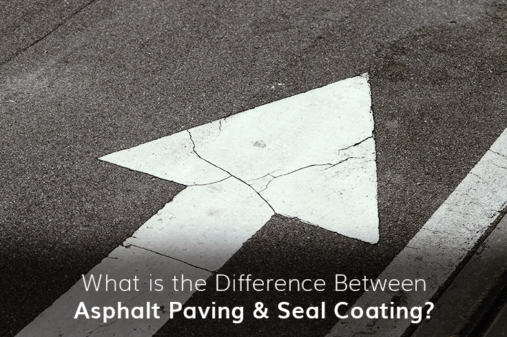 What is the Difference Between Asphalt Paving & Seal Coating?